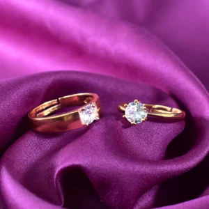 Couple Rings | Rose Gold Couple Wedding Rings